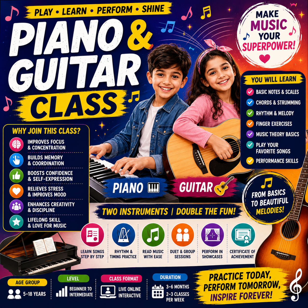 Piano & Guitar